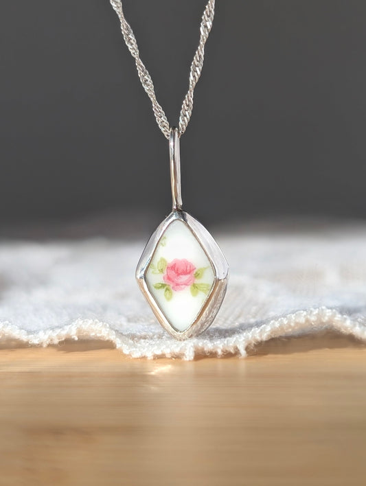Collier porcelaine
