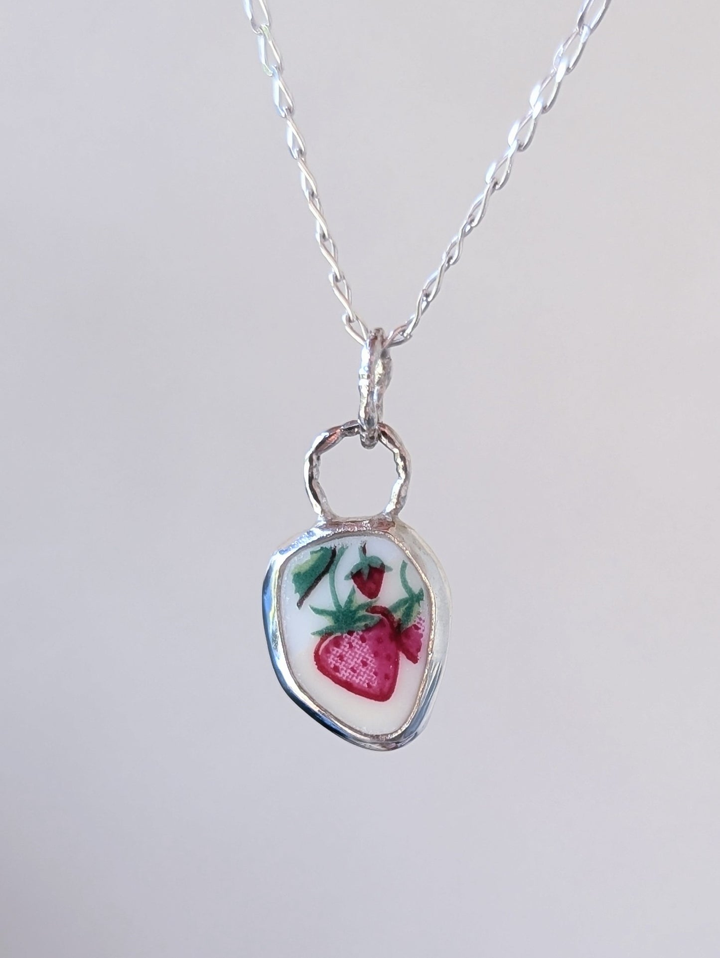 Collier porcelaine
