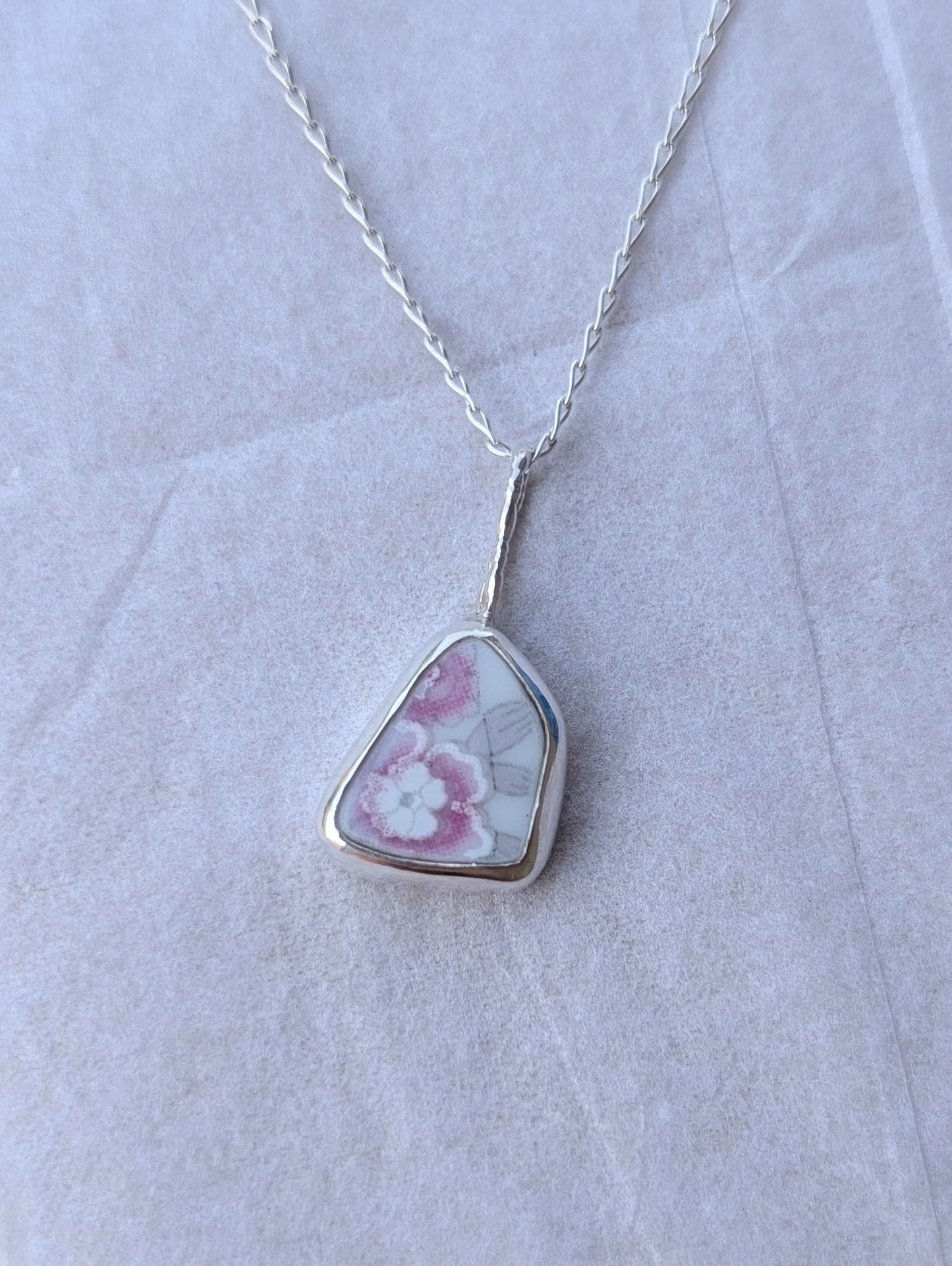 Collier porcelaine
