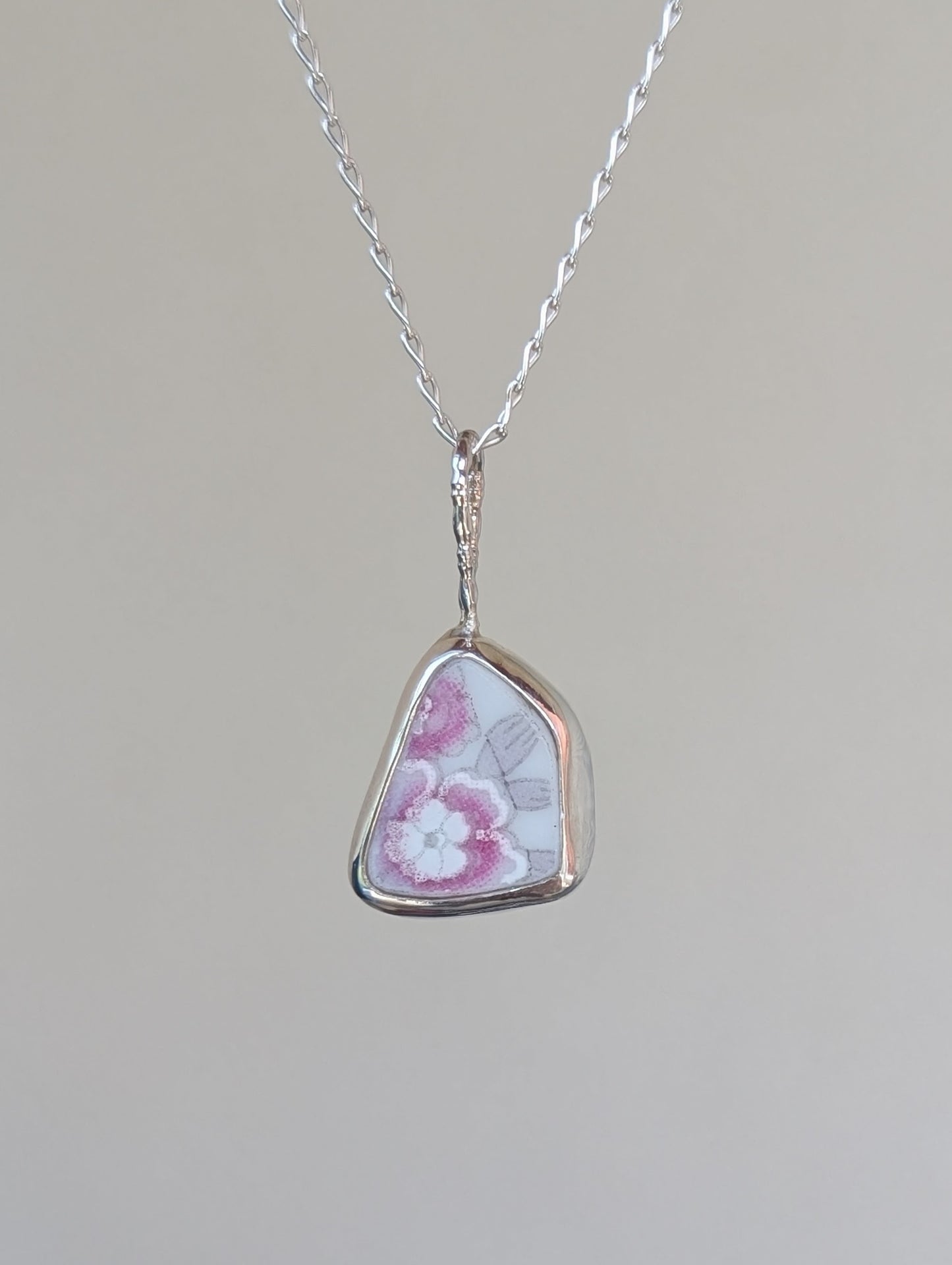 Collier porcelaine