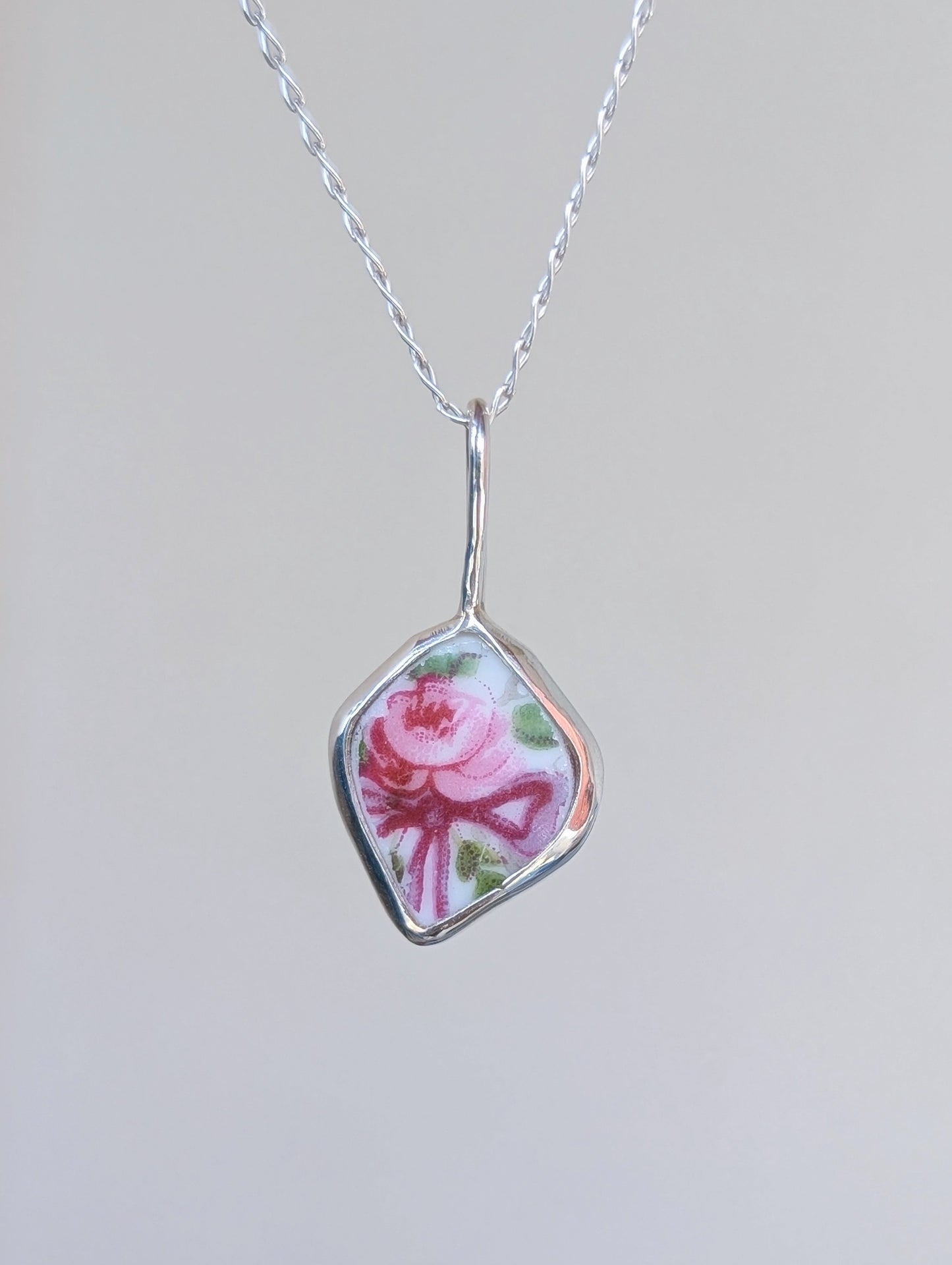 Collier porcelaine
