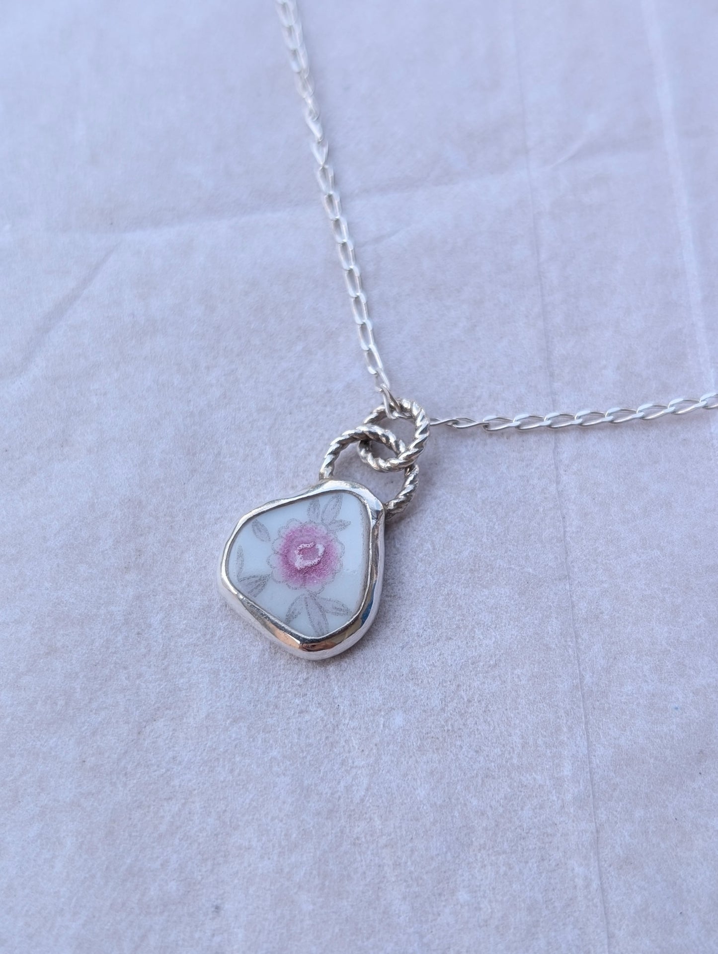 Collier porcelaine