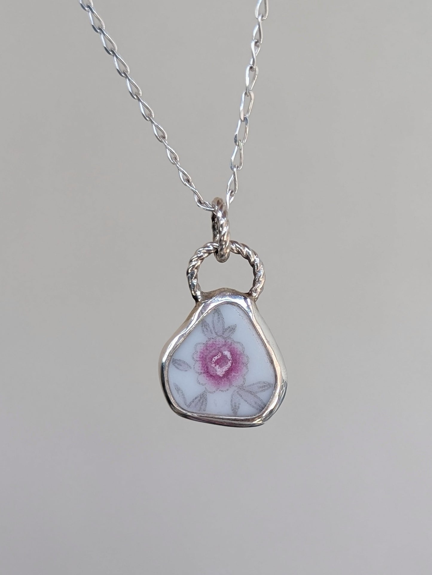 Collier porcelaine