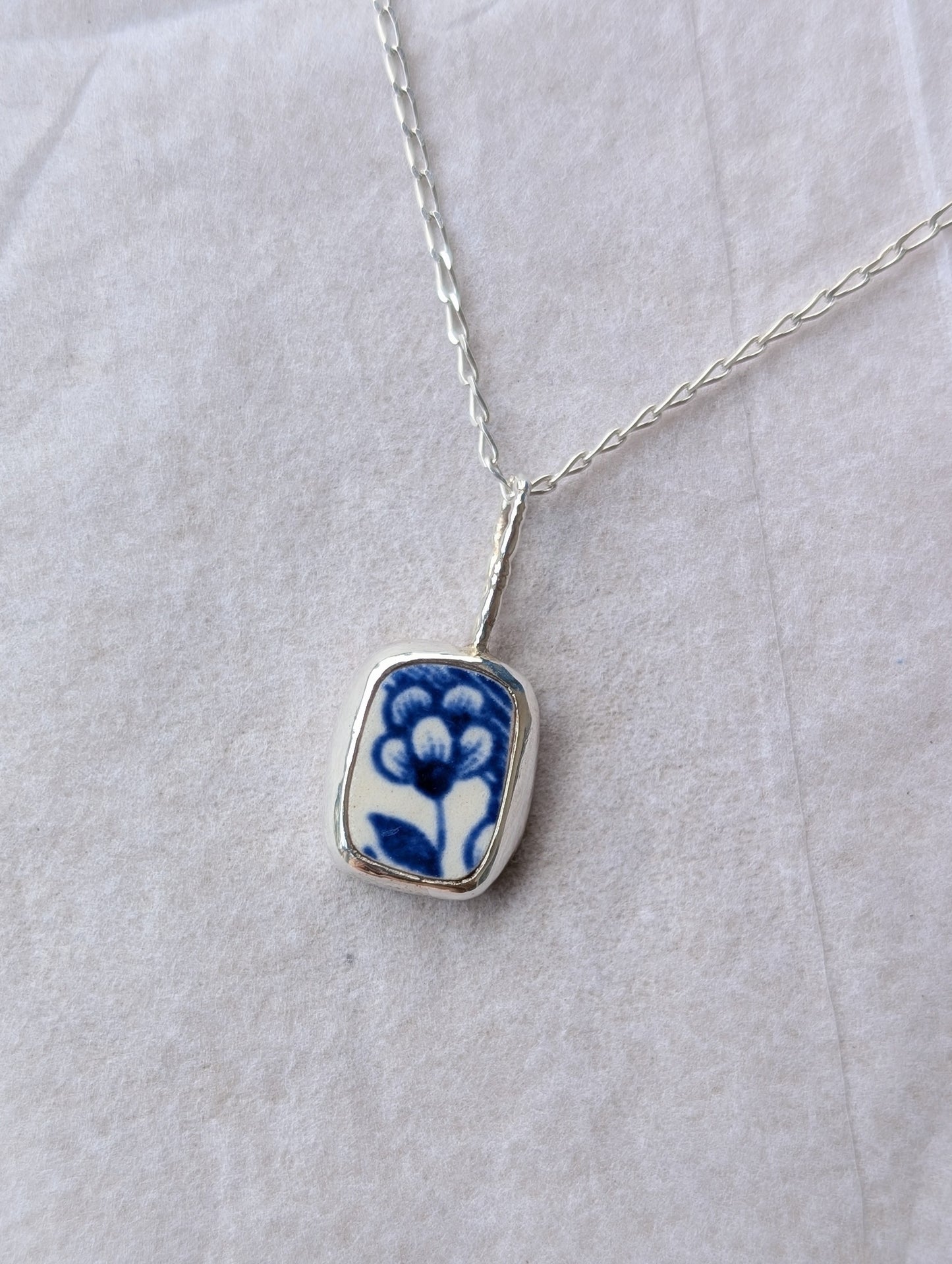 Collier porcelaine