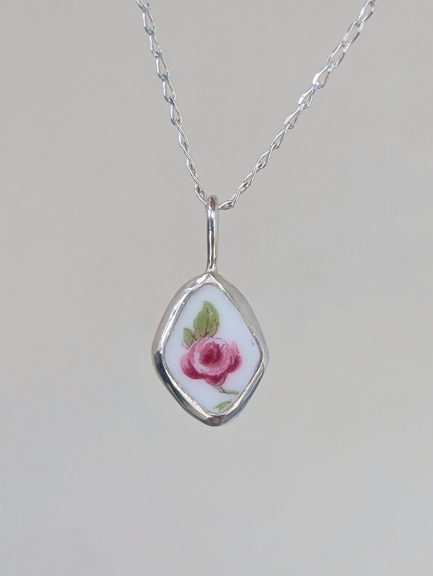 Collier porcelaine