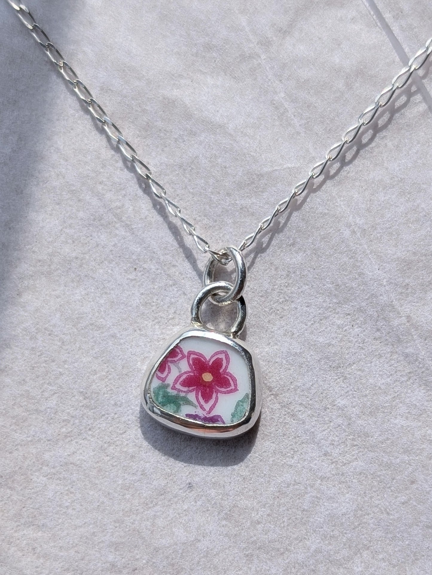 Collier porcelaine