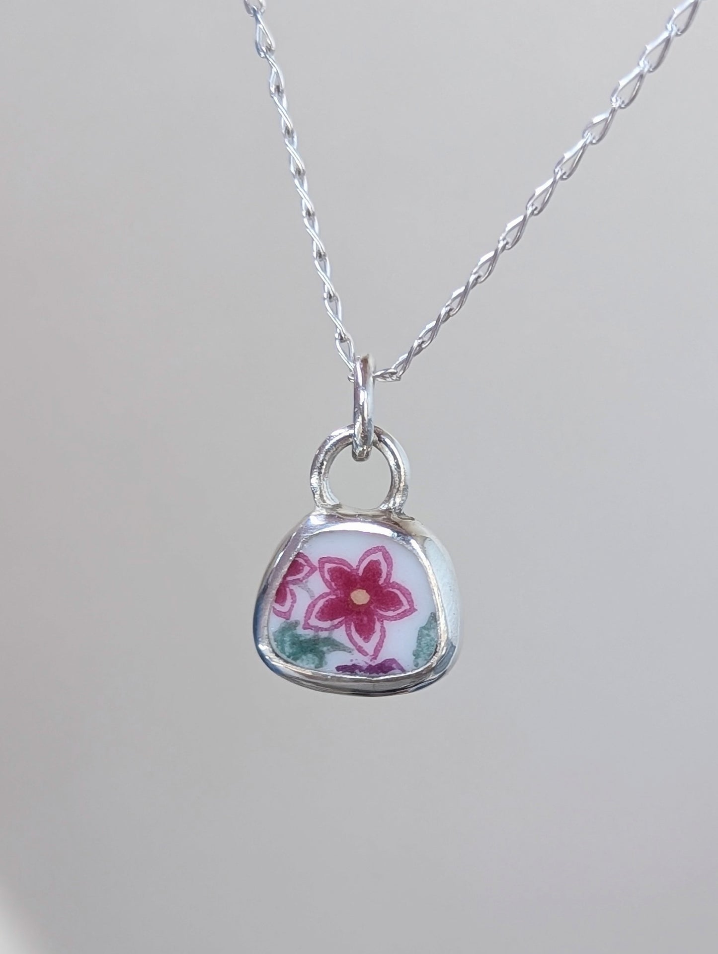 Collier porcelaine