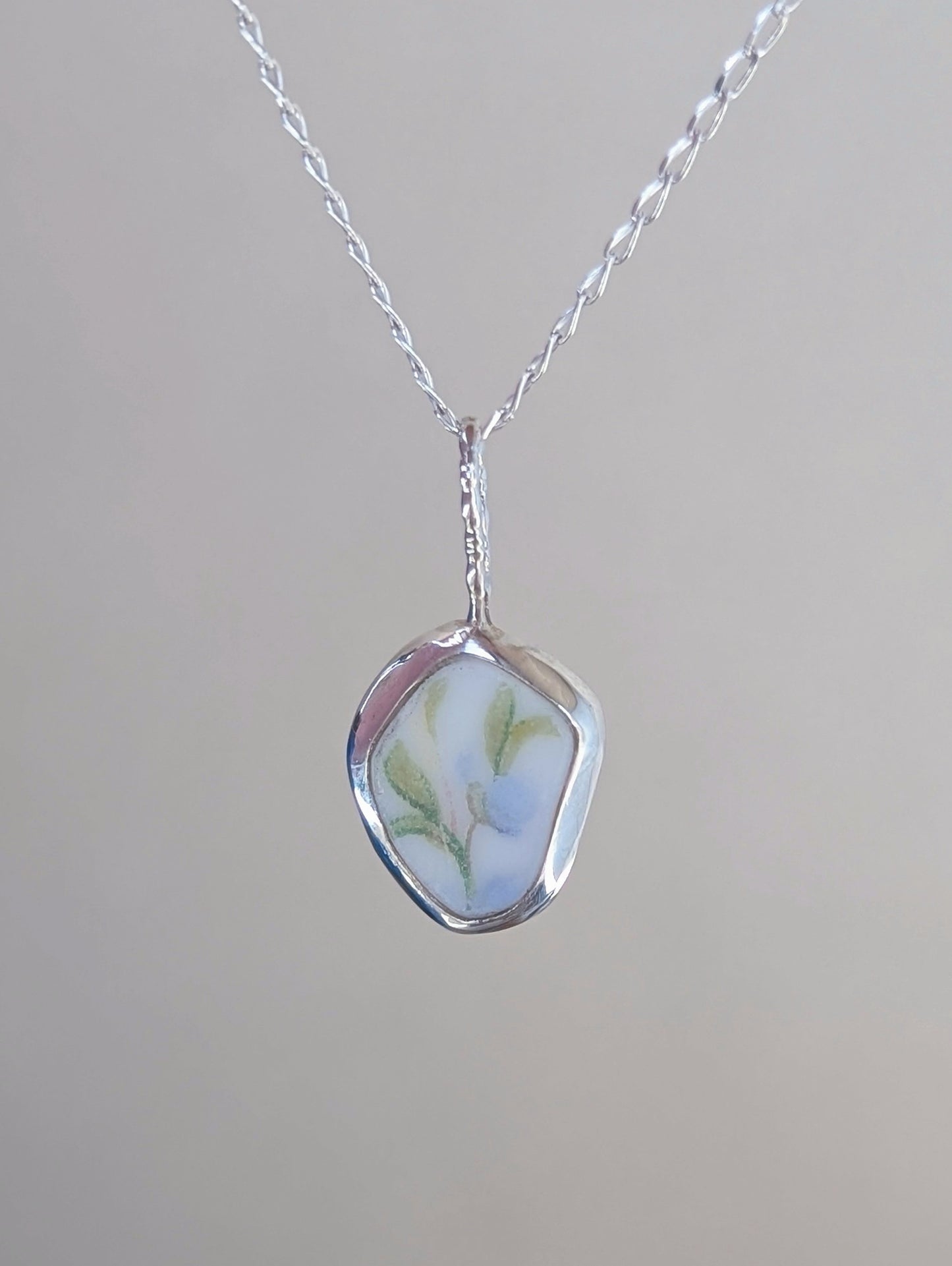 Collier porcelaine