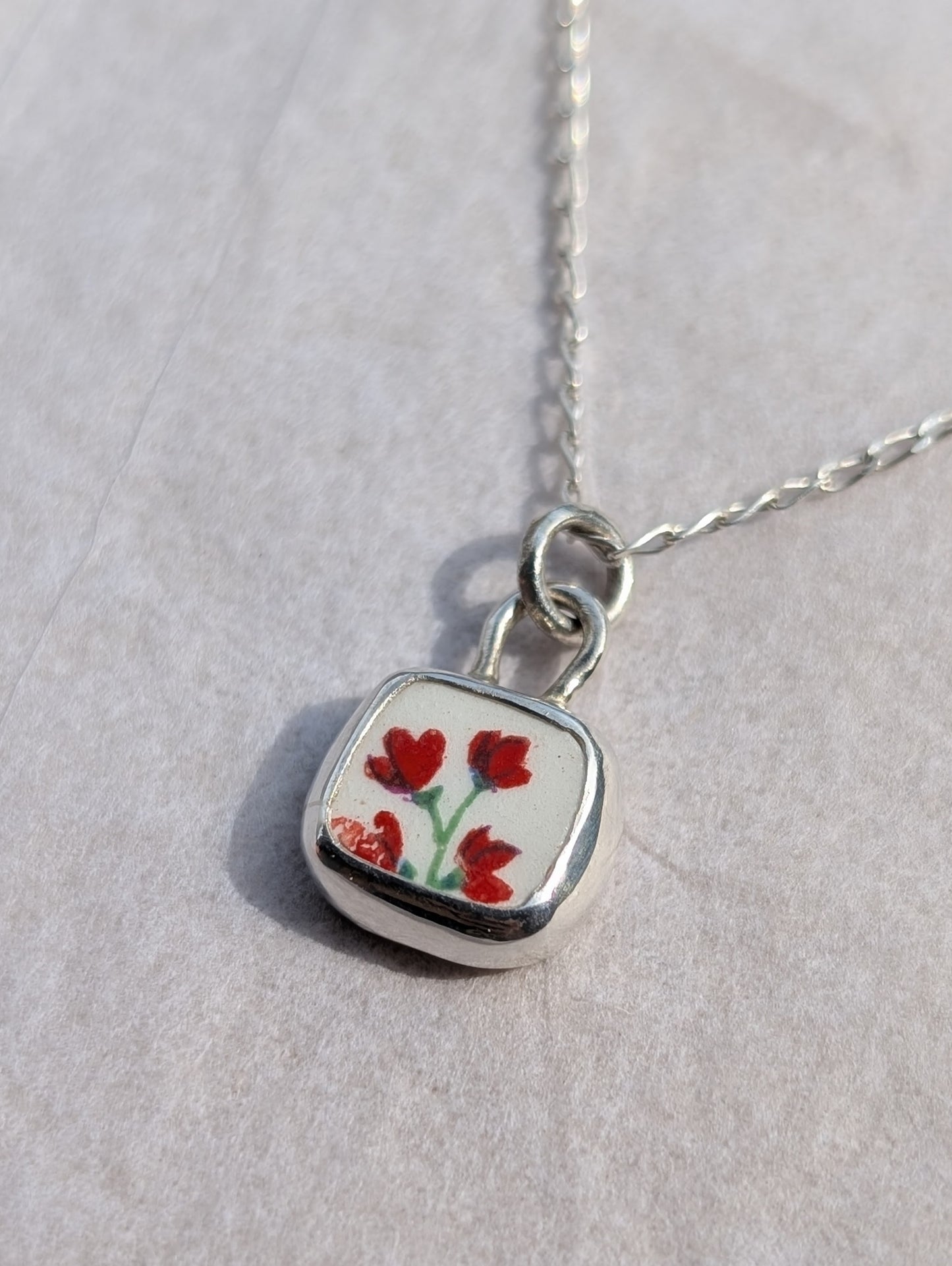 Collier porcelaine