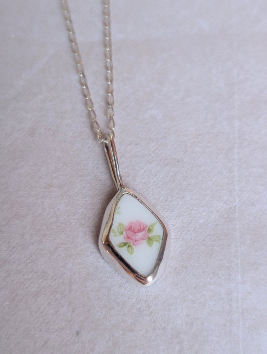 Collier porcelaine