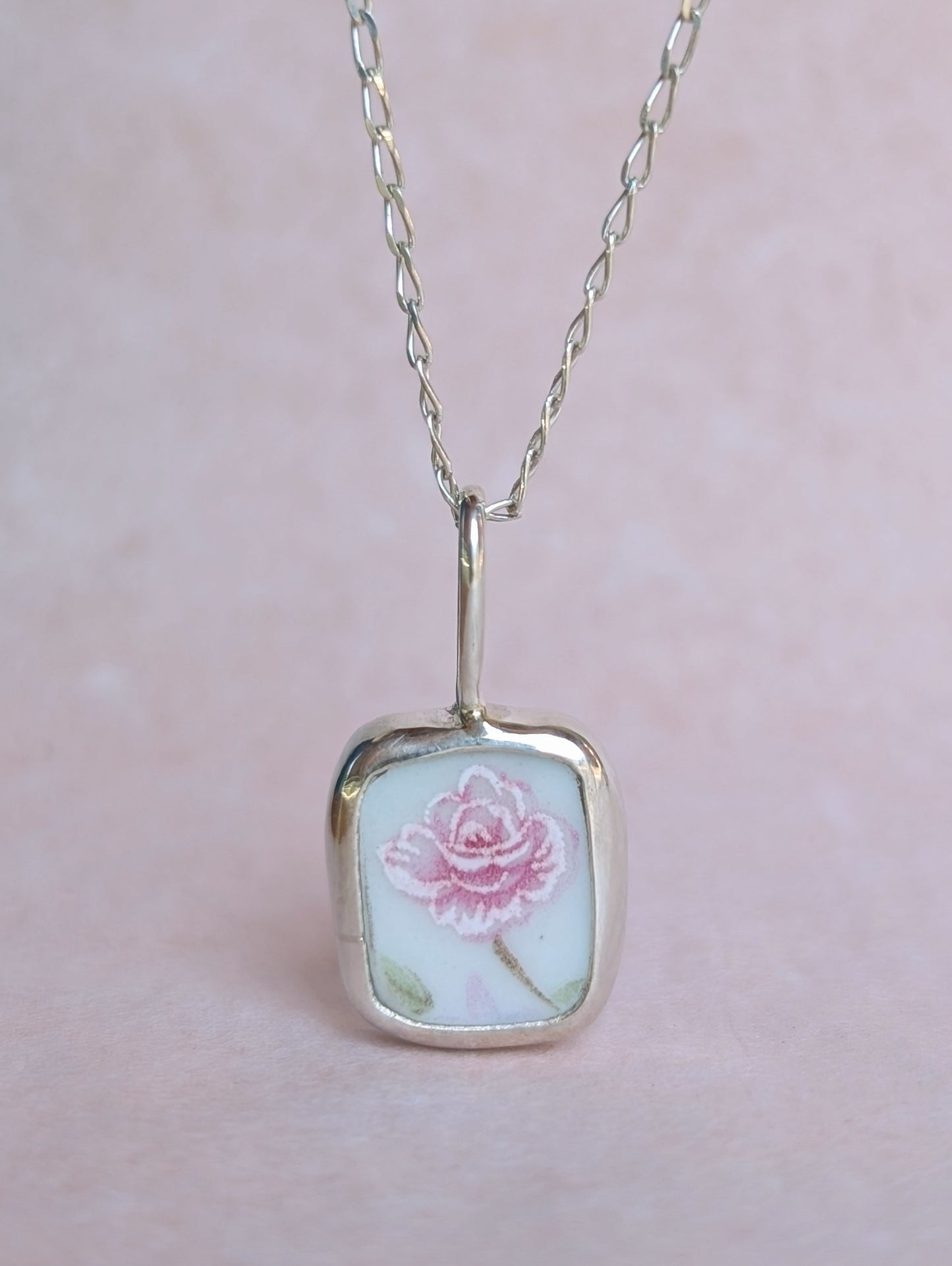 Collier porcelaine