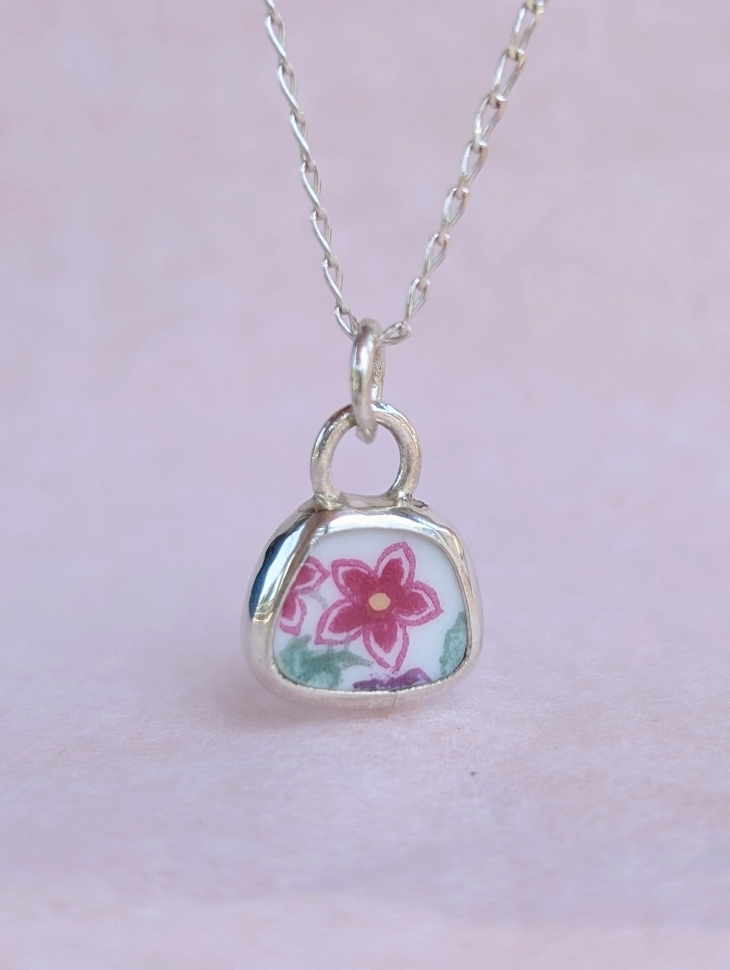 Collier porcelaine