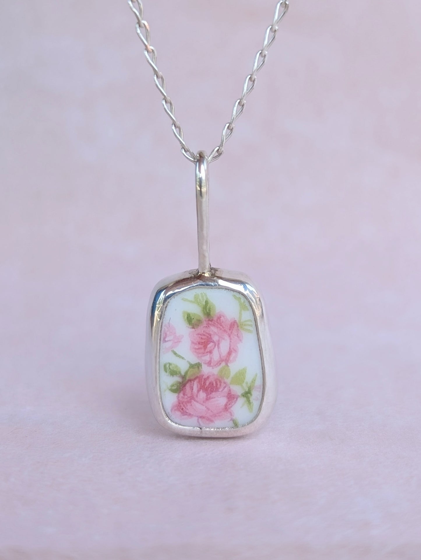 Collier porcelaine