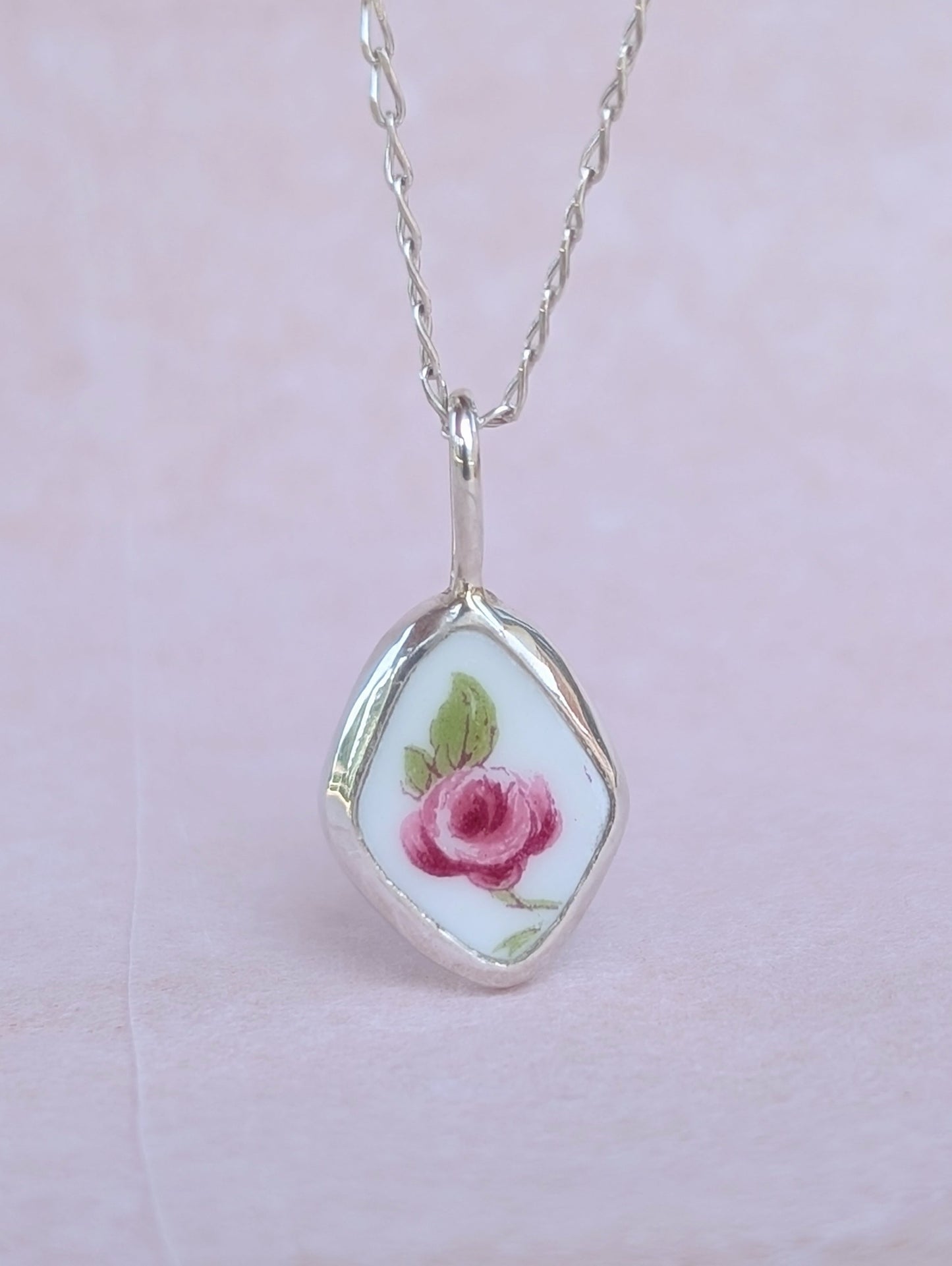 Collier porcelaine