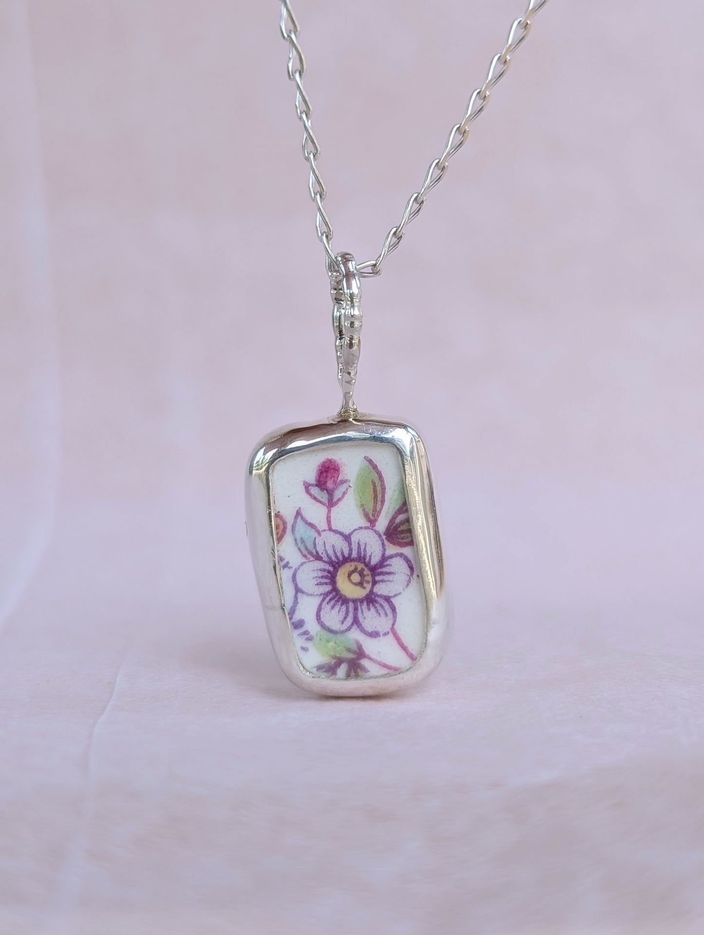 Collier porcelaine