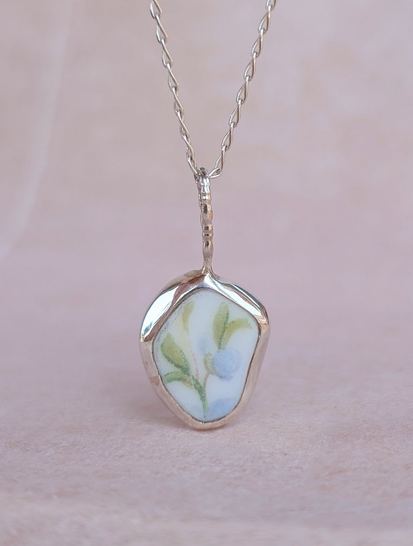 Collier porcelaine