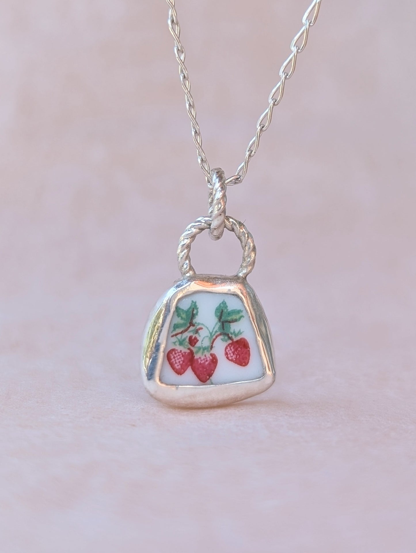 Collier porcelaine