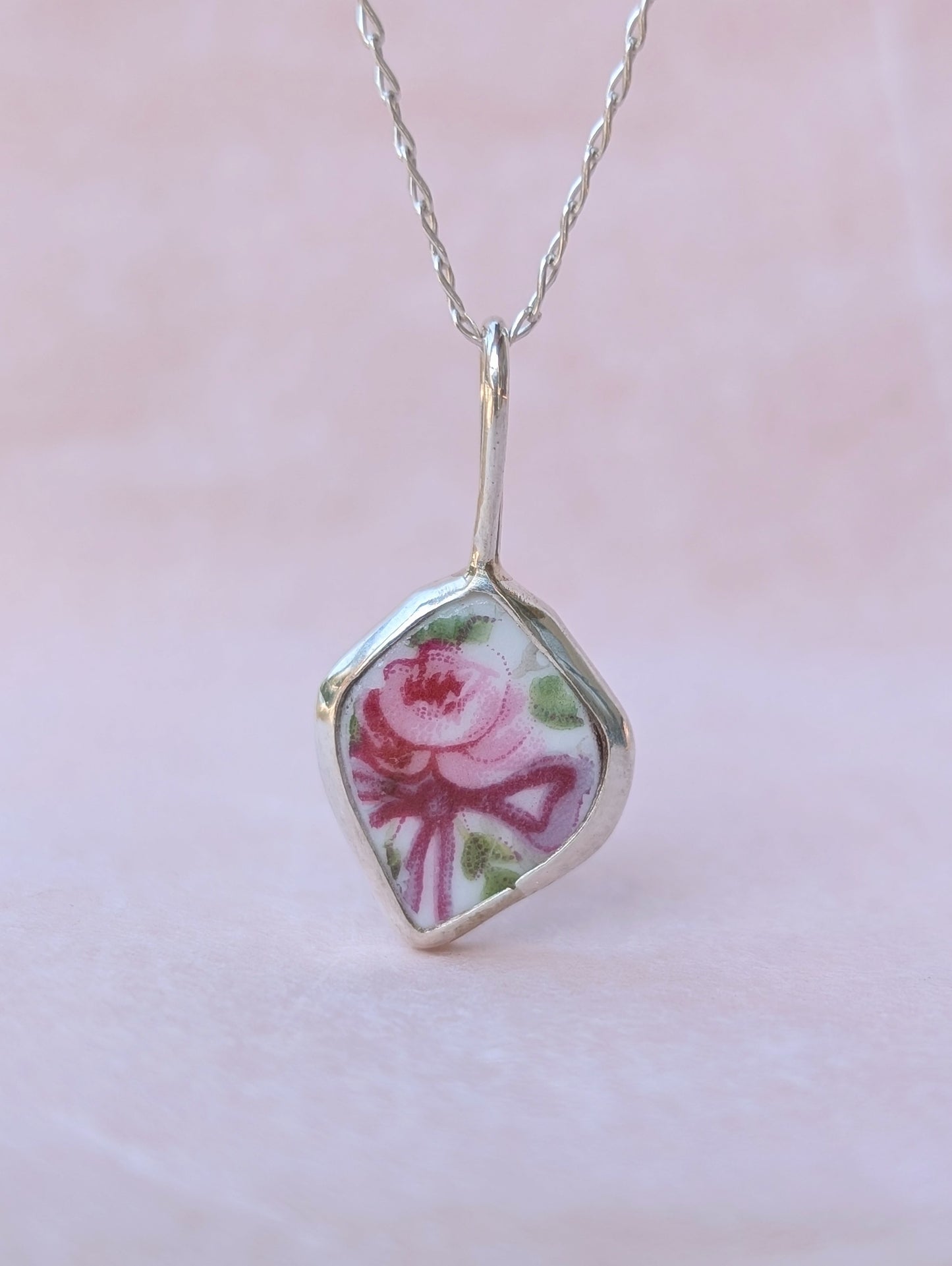 Collier porcelaine