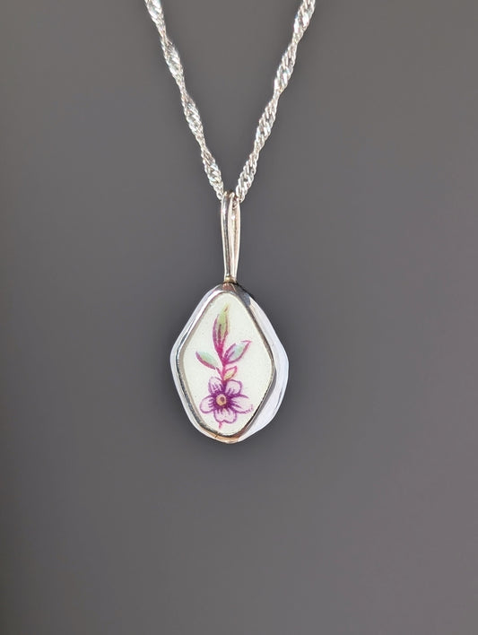 Collier porcelaine