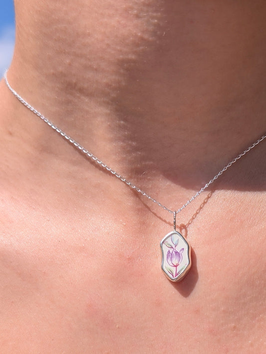 Collier poterie