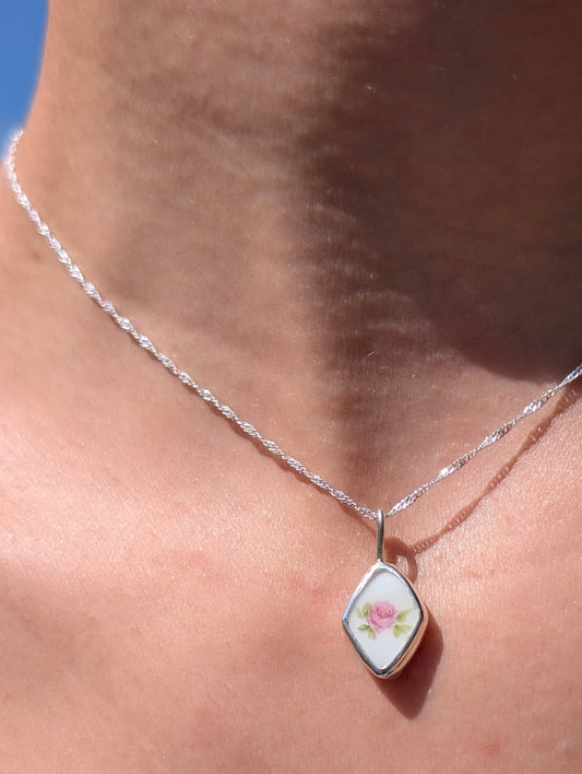 Collier porcelaine