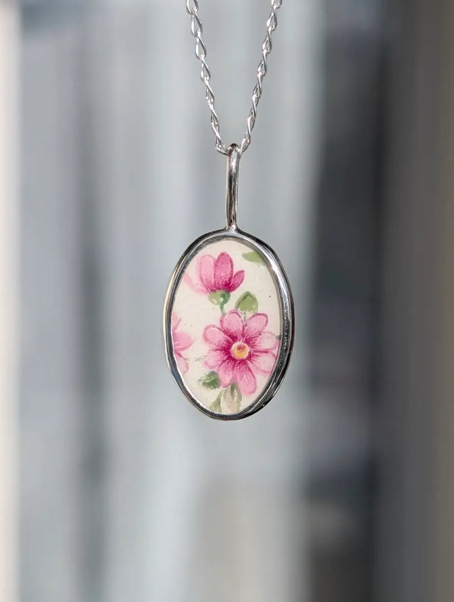 Collier porcelaine