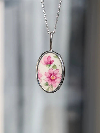 Collier porcelaine