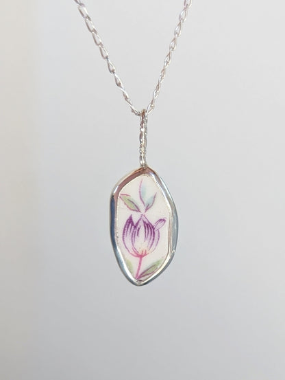 Collier porcelaine