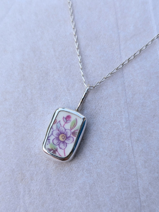 Collier porcelaine