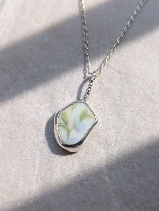 Collier porcelaine