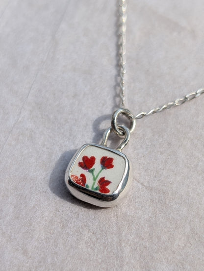 Collier porcelaine
