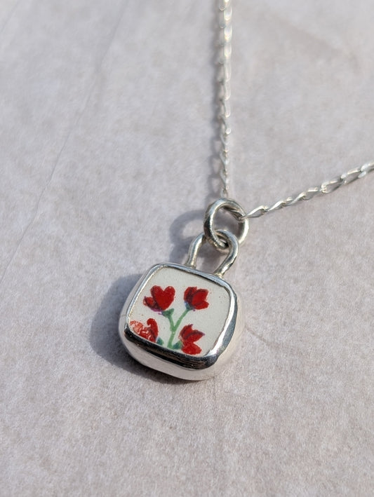 Collier porcelaine