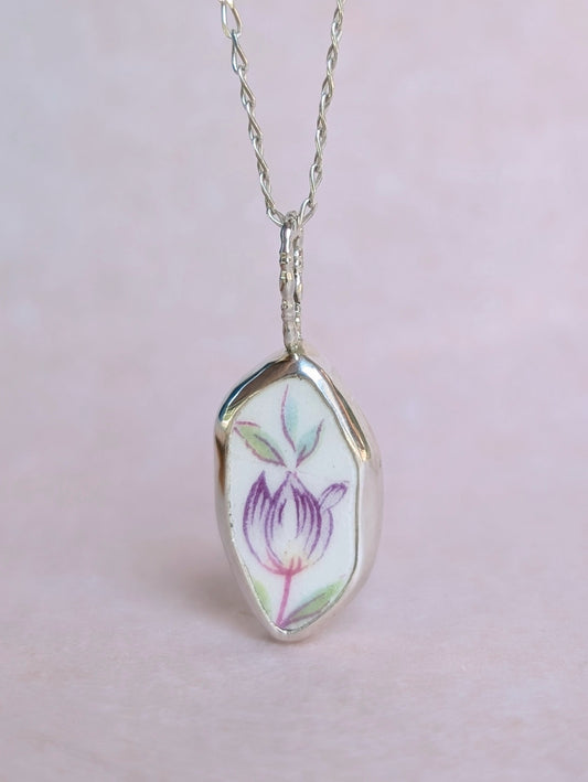 Collier porcelaine