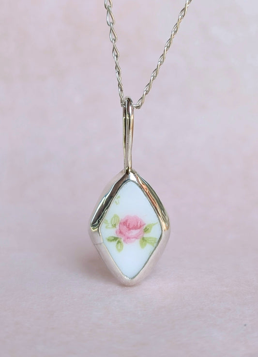 Collier porcelaine