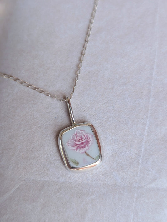 Collier porcelaine