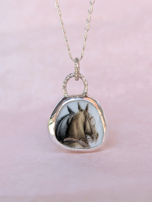 Collier porcelaine