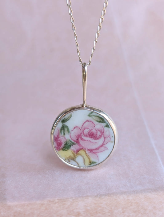 Collier porcelaine