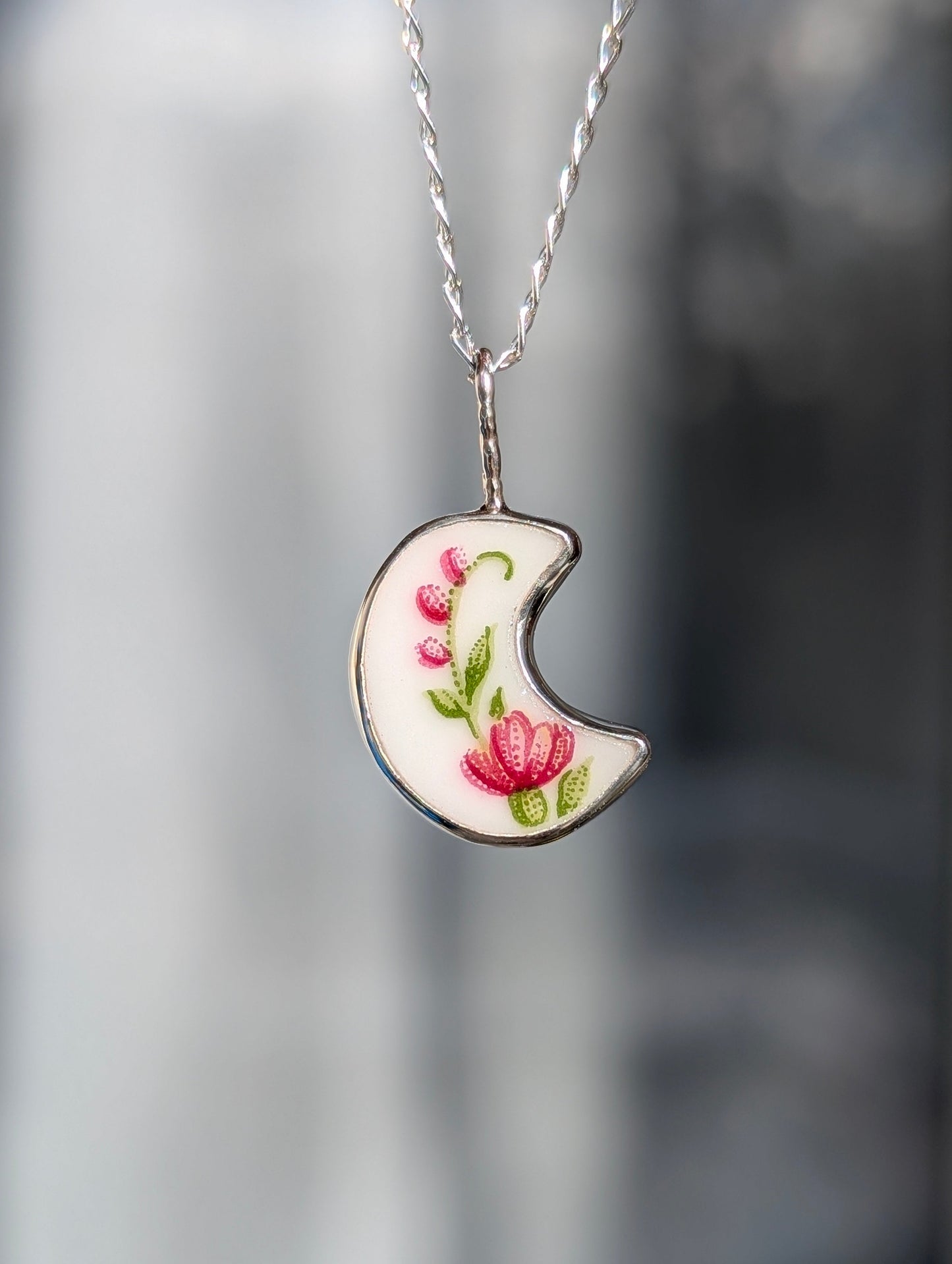 Collier porcelaine