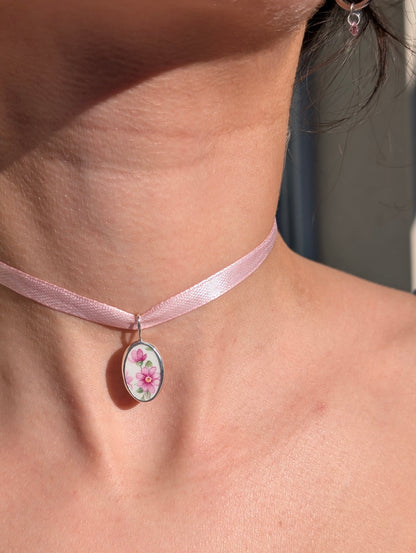 Collier porcelaine