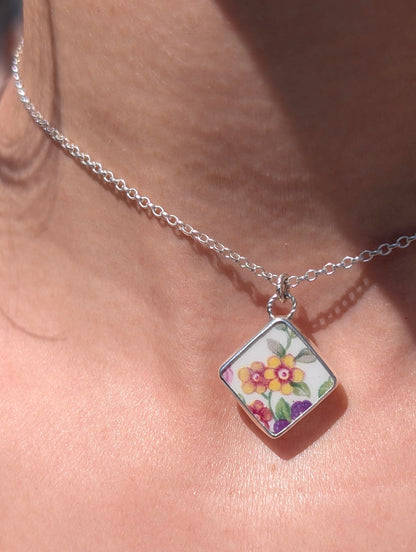 Collier porcelaine opaque