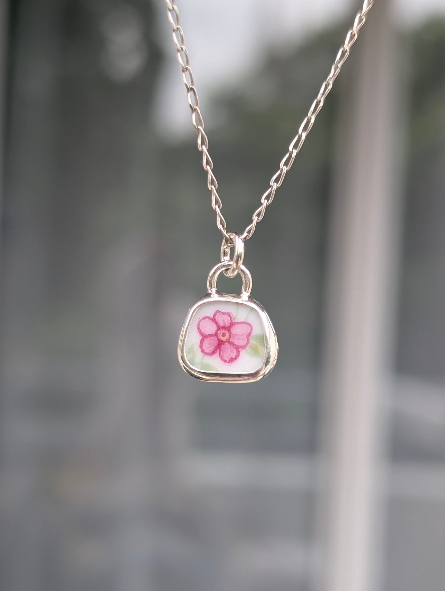 Collier porcelaine