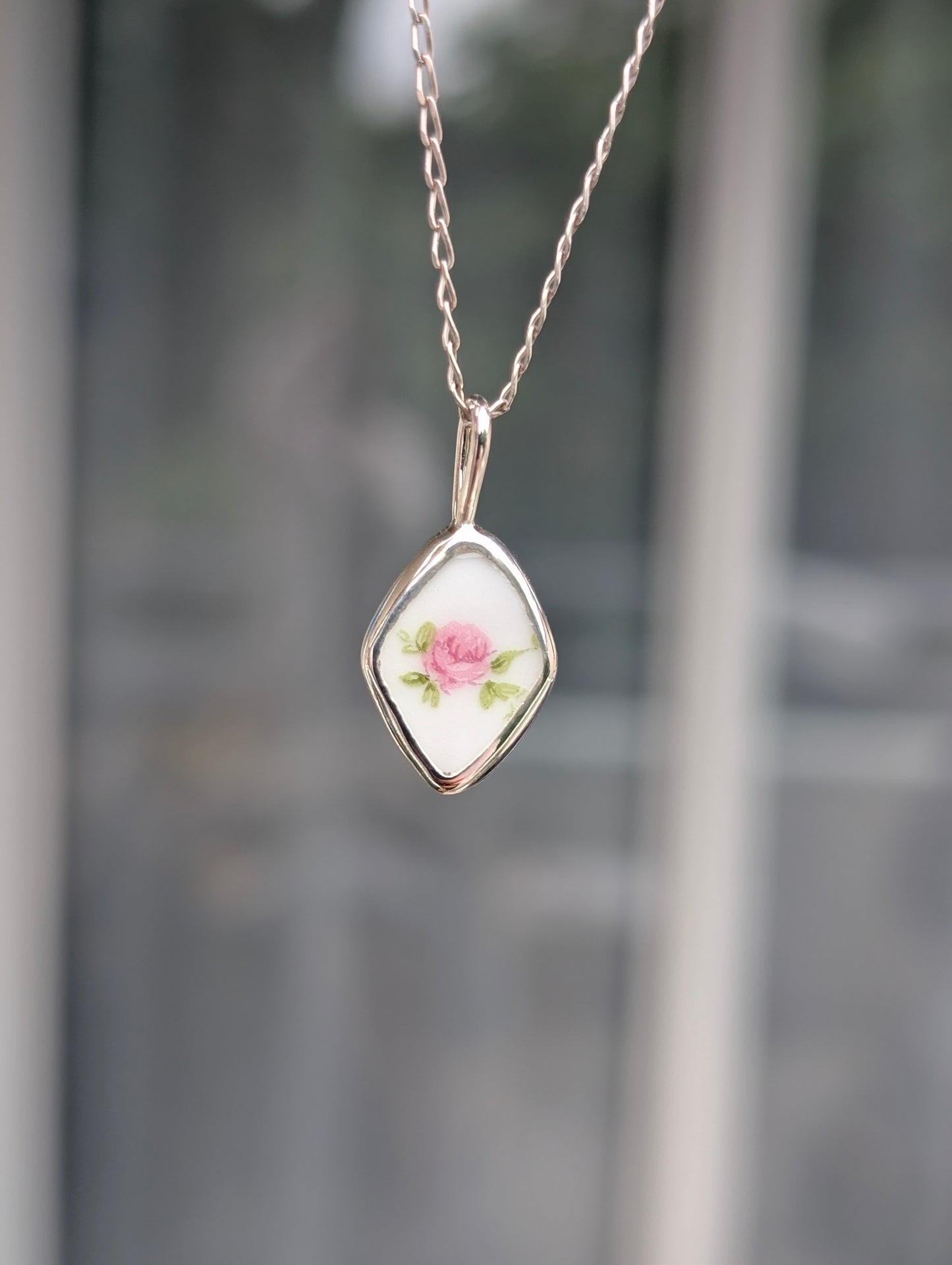 Collier porcelaine