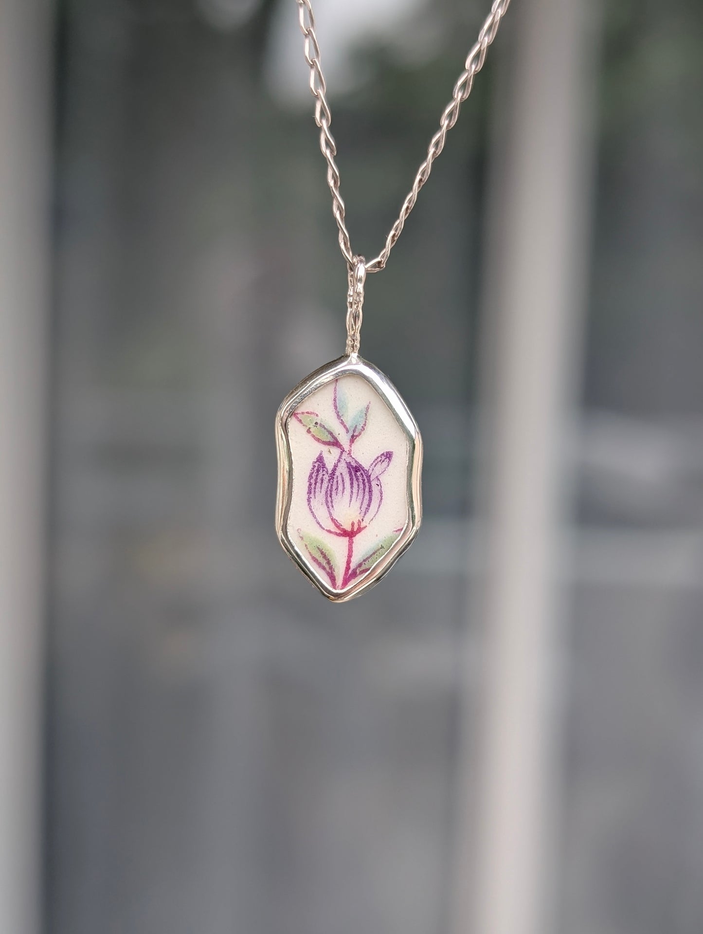 Collier poterie