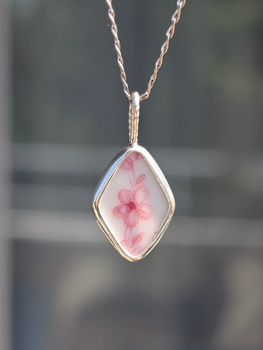 Collier porcelaine