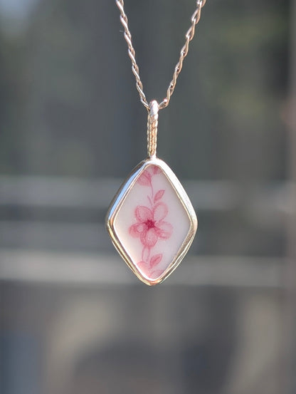 Collier porcelaine