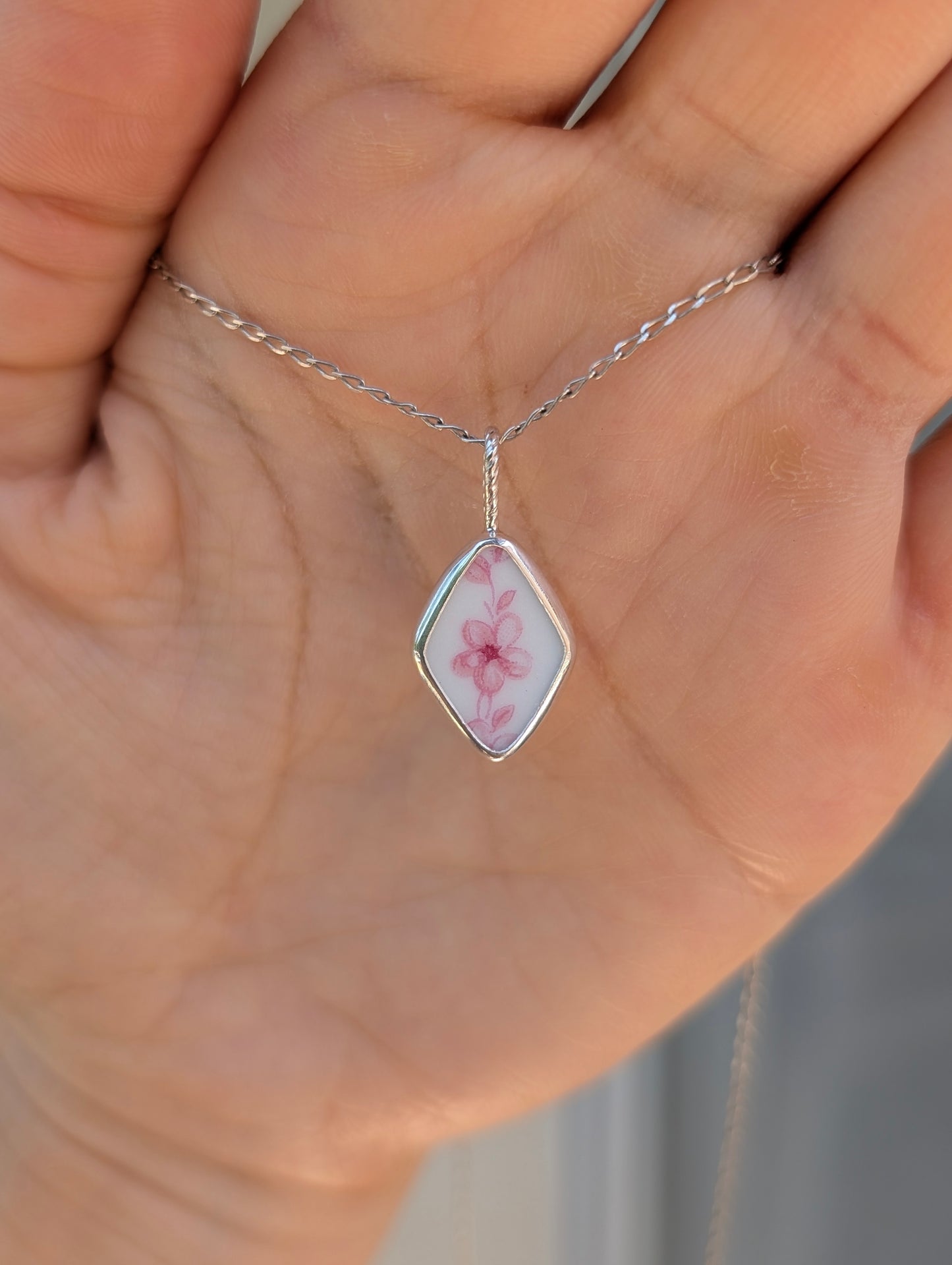 Collier porcelaine