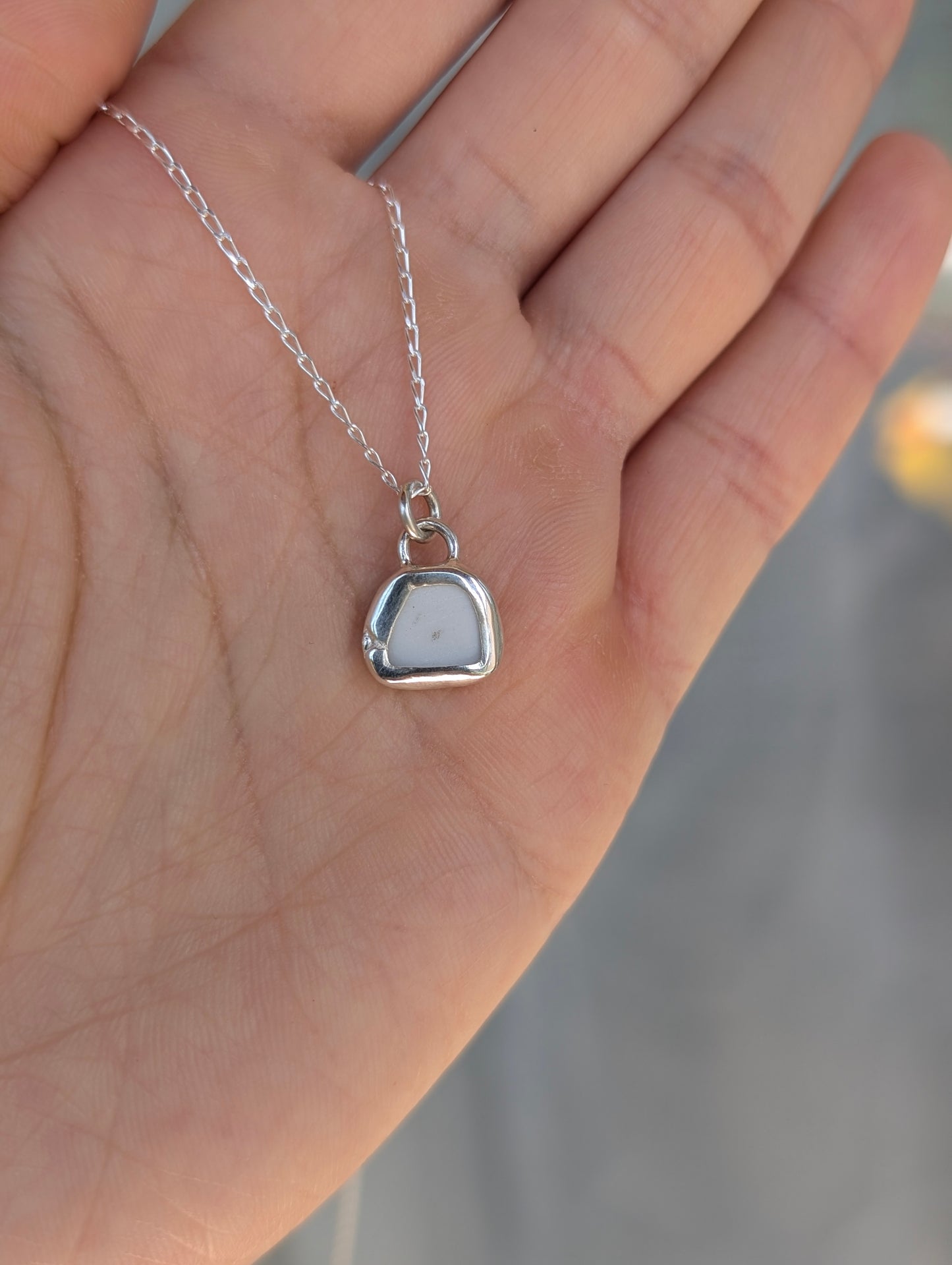 Collier porcelaine