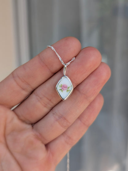 Collier porcelaine
