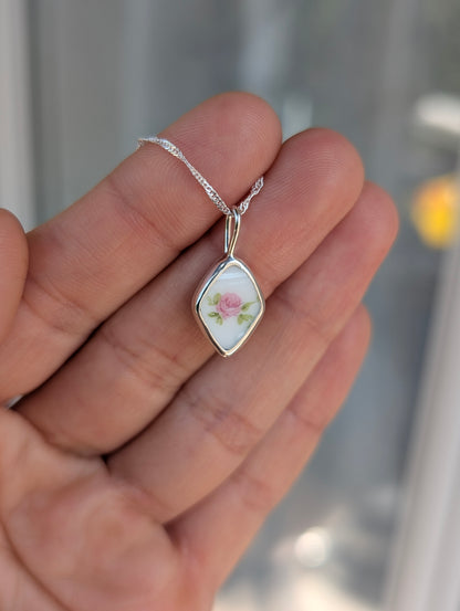 Collier porcelaine