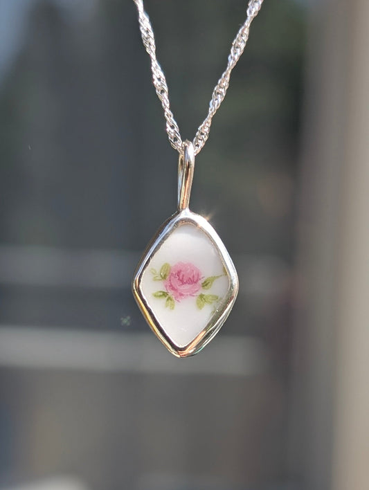 Collier porcelaine